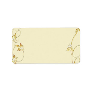 Vintage Wedding Label