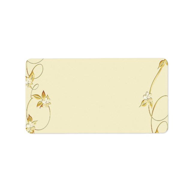 Vintage Wedding Label (Front)