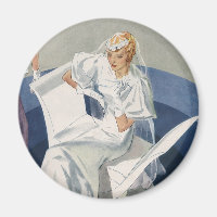 Vintage Wedding, Mid Century Modern Art Deco Bride