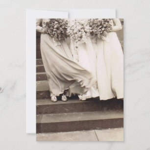Vintage Wedding Party Invitation