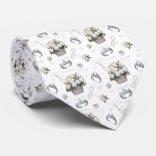 Vintage Wedding Pattern - Neck Tie