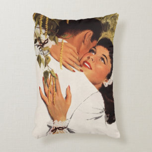 Vintage Wedding Proposal, Love and Romance Decorative Cushion