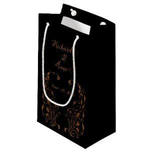 Vintage Wedding Romantic Steampunk Fairytale Small Gift Bag