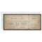Vintage Wedding Ticket  Invitation with RSVP 3.1