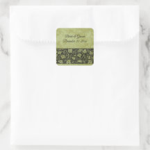 Vintage Wedding, Victorian Grape Vine Leaves