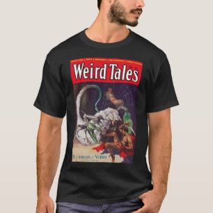 Vintage Weird Tales Magazine Black Colossus T-Shirt