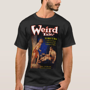 Vintage Weird Tales Magazine Woman Entranced by Se T-Shirt