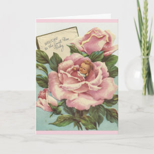 Vintage - Welcome to the Sweet New Baby, Announcement