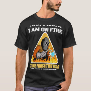 Vintage Welder Funny Saying Welding Pun Gift T-Shirt