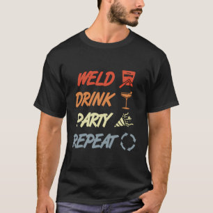 Vintage Welding Joke Tradesman T-Shirt