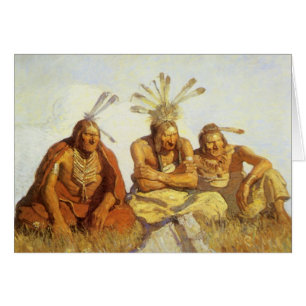 Vintage West, Guardians War or Peace by NC Wyeth