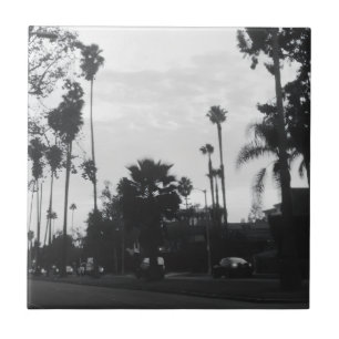 Vintage West Hollywood, Los Angeles, California Ceramic Tile