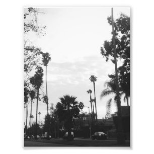 Vintage West Hollywood, Los Angeles, California Photo Print