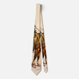 Vintage Western, An Arizona Cowboy by Remington Tie