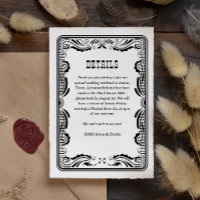 Vintage Western Cowboy Country Wedding Details