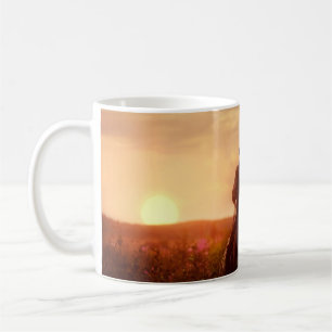 Vintage western cowboy portrait coffee mug
