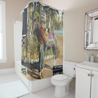 Vintage Western Cowboy With Horse Movie Poster On