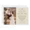 Vintage Western Photo Wedding Invitations
