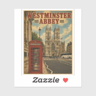 Vintage Westminster Abbey London gifts & souvenirs