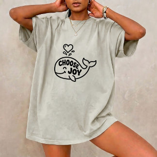 Vintage Whale Quote Unisex Graphic Tee for Everyda
