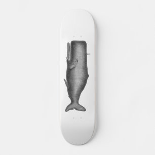 Vintage Whale Skateboard