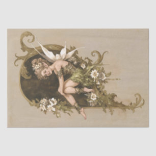 Vintage Whimsical Woodland Fairy Tissue Paper