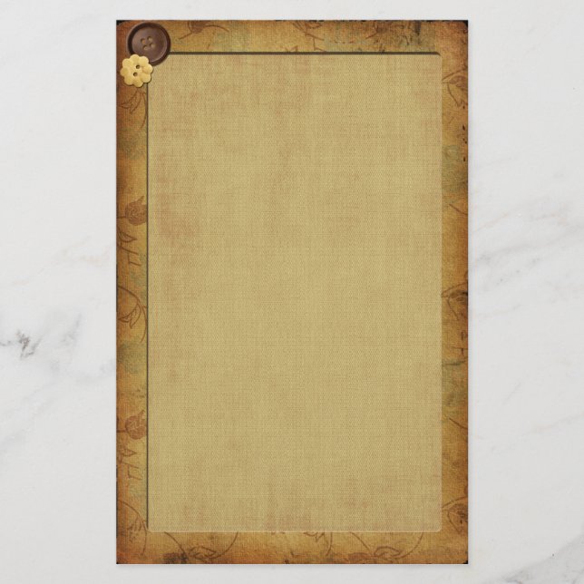 Vintage Whimsy Wallpapers Stationery (Front)