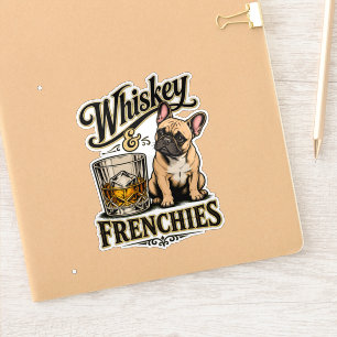 Vintage Whiskey and Frenchies French Bulldog