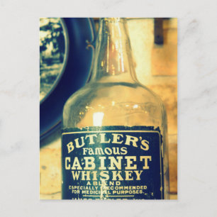 Vintage Whiskey Postcard