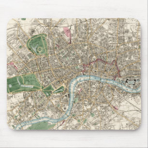 Vintage Whitbread's new plan of London Mouse Pad