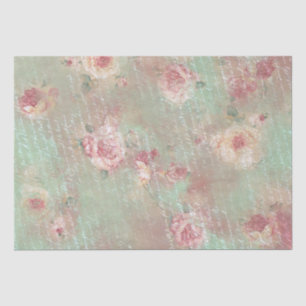 Vintage White Letter Shabby Chic Decoupage Tissue Tissue Paper