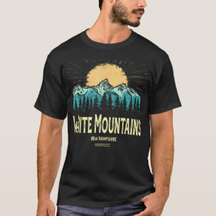 Vintage White Mountains New Hampshire Souvenir T-Shirt