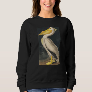 Vintage White Pelican Birds Illustration For Men & Sweatshirt