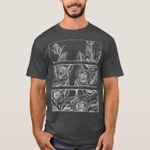 Vintage White Roses Aesthetic Soft Grunge Indie Go T-Shirt