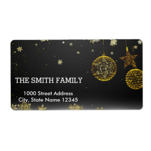 Vintage White Snow Glitter Christmas Ball Holiday