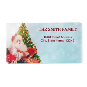 Vintage White Snow Glitter Christmas Ball Holiday