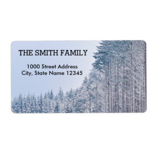 Vintage White Snow Glitter Christmas Tree Holiday