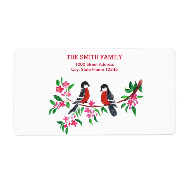 Vintage White Snow Glitter Christmas Tree Holiday (Front)