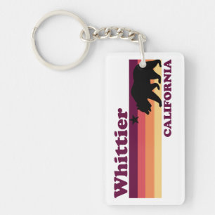 Vintage Whittier California Key Ring