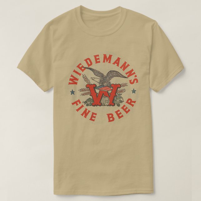 Vintage Wiedemannx27s Fine Beer Wiedemann Brewing  T-Shirt (Design Front)
