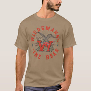 Vintage Wiedemannx27s Fine Beer Wiedemann Brewing  T-Shirt