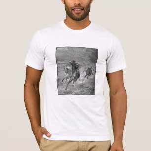 Vintage Wild Horse Sketch T-Shirt