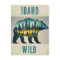 Vintage Wild Idaho Bear Travel