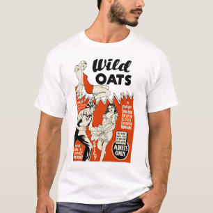 Vintage "Wild Oats" Exploitation Movie Tee