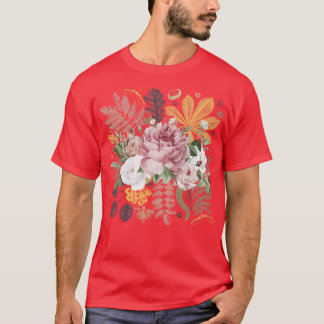 Vintage WildFlower Botanical Flower T-Shirt