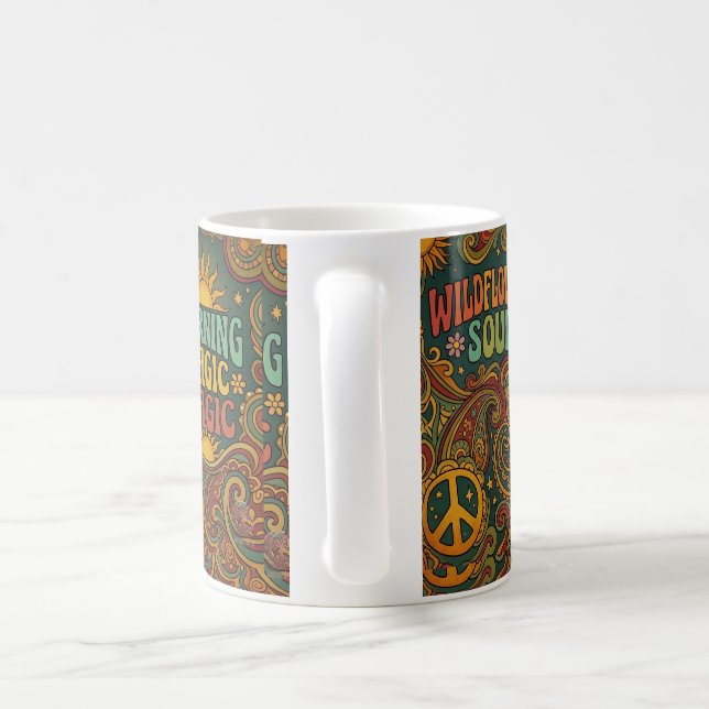 Vintage Wildflower Mug (Handle)