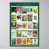 Vintage William and Mary Football Program Covers