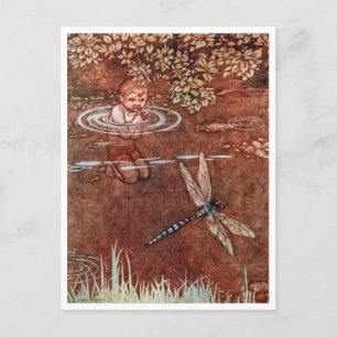 Vintage William H. Robinson from The Water Babies Postcard