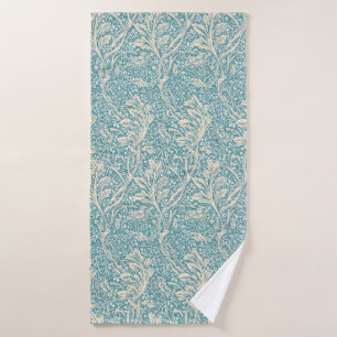 Vintage William Morris Arcadia Floral Seamless Bath Towel Set