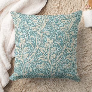 Vintage William Morris Arcadia Floral Seamless Cushion